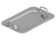 Winco DDSH-102S, 5.25-Inch Dia Stainless Steel Mini Serving Platter, 2 Handles