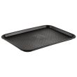 C.A.C. DSPT-1418K, 14x18-inch Black PP Fast Food/Cafeteria Tray