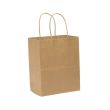 SafePro 10712, 10x7x12-Inch Kraft Take Out Paper Bags with Handles, 250/CS