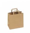 SafePro 12717, 12x7x17-Inch Kraft Paper Shopping Bag with Handles, 300/CS
