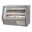 Leader ERCD60ES, 60-Inch Refrigerated Slanted Glass Counter Deli Case with 1 Shelf