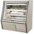 Leader ERHD48ES, 48-Inch Refrigerated Slanted Glass High Deli Case with 2 Shelves