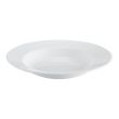 C.A.C. EVT-3, 10 Oz 9-Inch Fully Glazed Porcelain Round Soup Plate, 2 DZ/CS