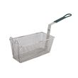 Winco FB-30, 13.25x6.5x5.9-Inch Fry Basket with Green Handle