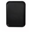 Winco FFT-1014K, 10x14-Inch Black Plastic Fast Food Tray