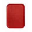 Winco FFT-1216R, 12x16-Inch Red Plastic Fast Food Tray