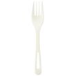 World Centric FO-PS-7, 7-inch White PLA Forks, 1000/CS