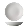 C.A.C. GDC-80, 16 Oz 7.5-Inch White Porcelain Pasta/Salad Bowl, 2 DZ/CS
