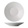 C.A.C. GDC-CR21, 11-Inch White Porcelain Coupe Salad Plate, DZ
