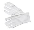 Winco GLC-L, White Cotton Knitting Glove Size L, 1 Dozen