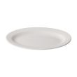 C.A.C. GW-13, 11.5-Inch Porcelain Bone White Oval Platter, DZ