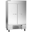 Beverage Air HBR49HC-1, 52-Inch 46.15 cu. ft. Bottom Mounted 2 Section Solid Door Reach-In Refrigerator