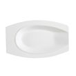 C.A.C. HSD-10, 10-Inch Bone White Porcelain Horse Shoe Platter, 2 DZ/CS