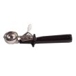 Winco ICOP-30, Ice Cream Disher with One-Piece Black Handle, Size 30, NSF