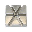 Thunder Group IRFFC004W, Cast Iron Pusher Block For French Fry Cutter 6 Wedges Blade