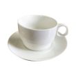 Yanco JS-004 4.5-Inch Porcelain Jersey Add Cup Saucer, 36/CS