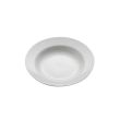 Yanco 10 Oz JS-309 9-Inch Porcelain Jersey Rim Soup Plate, 24/CS