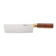 C.A.C. KCCW-72, 7.25-Inch Chinese Cleaver w/ Wooden Handle