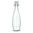 Libbey 13150035, 33.875 Oz Water Bottle with Wire Red Lid, 6/CS