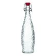 Libbey 13150121, 33.875 Oz Glacier Water Bottle with Red Lid, 6/CS