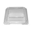LBH-656, 6.87x6x3.37-Inch Clear Hinged Containers, 500/CS