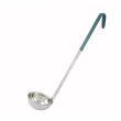 Winco LDC-4, 4-Ounce One-Piece Green Color-Coded Ladle