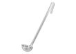 Winco LDIN-1, 1 Oz 10-Inch One Piece Stainless Steel Sauce Ladle, NSF