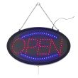 Winco LED-10, 22.75x1.75x14-inch 'Open' LED Neon Sign with Dust-Proof Cover
