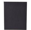 Winco LMD-811BK Black Two-Views Menu Cover for 8.5x11-Inch Insets