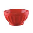 C.A.C. LTE-B5-R, 18 Oz 5.25-Inch Porcelain Red Latte Bowl, 3 DZ/CS