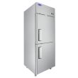 Atosa MBF8010GR Top Mount Two-Door Refrigerator - Right Hinged