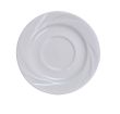 Yanco MM-2 5.5-Inch Miami Porcelain Round White Saucer, 36/CS