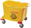 Winco MPB-36B 36 Quart Yellow Plastic Bucket for MPB-36, EA
