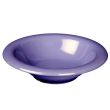 Yanco MS-5608BU 8 Oz Milestone Melamine Round Blue Salad bowl, 48/CS