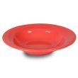 Yanco MS-5608RD 8 Oz Milestone Melamine Round Orange Red Salad bowl, 48/CS