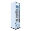 Beverage Air MT08-1H6W, 18.88-Inch White 1 Section Swing Refrigerated Glass Door Merchandiser