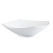 C.A.C. MX-W15, 1.25 Qt 15-Inch Porcelain Square Shallow Bowl, 8 PC/CS