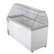 Maxx Cold MXDC-12 White Ice Cream Dipping Cabinet