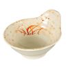 Yanco OR-3601 8 Oz 4.5-Inch Orchis Melamine Round Gold Soup Bowl With Ear, 96/CS