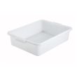 Winco PL-5W, 20.25x15.5x5-Inch White Dish Box