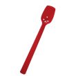 Thunder Group PLВЅ110RD, 10-Inch Polycarbonate Perforated Buffet Spoon, Red, 12/Pack