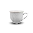 Cmielow PLCUP-X, 8 Oz Platinum Band Porcelain Tea & Coffee Cup, EA