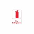 Thunder Group PLIS6913RK, 6x9-inch 'Fire Extinguisher' Information Sign