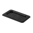 Thunder Group PLPA7190CBK, Polycarbonate Ninth Size Solid Cover For Food Pan, Black