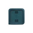 Thunder Group PLSFT0204C, Plastic Square Lid For 2,4-Quart Container, Green