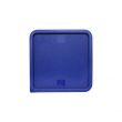 Thunder Group PLSFT121822C, Plastic Square Lid For 12,18,22-Quart Containers, Blue
