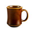 C.A.C. PM-7-C, 7 Oz 3.25-Inch Stoneware Caramel Provo Mug, 3 DZ/CS