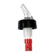 Winco PPA-100, 1-Ounce Measured Pourer, Red Tail