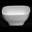 Thunder Group PS3105W 14 Oz 4 3/4 x 2 1/2 Inch Deep Western Passion White Melamine Rounded Square Bowl, EA