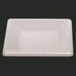 Thunder Group PS3204W 4 Inch Western Passion White Melamine Square Plate, EA